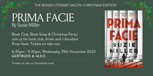Bondi Literary Salon Christmas Edition: Prima Facie by Suzie Miller