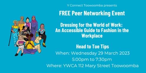 Y Connect Peer Networking Event - Dressing for the World of Work