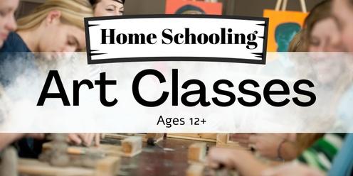 Art Classes for Home Schooled Teens (Ages 12+)