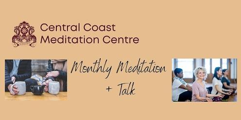 March Meditation Session + Talk