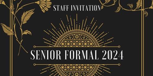 Senior Formal 2024 - Staff Tickets