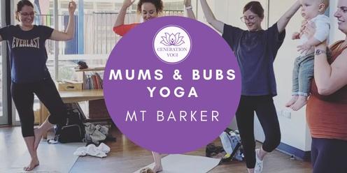 Mount Barker T2 Mums and Bubs Yoga Playgroup