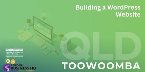Building a WordPress website - Toowoomba