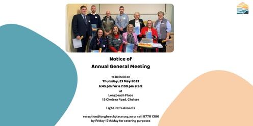 Longbeach Place Annual General Meeting