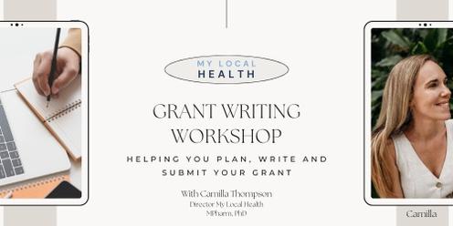 Grant writing workshop Ipswich