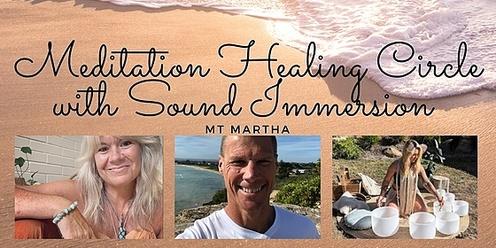 Meditation Healing Circle with Sound Immersion 