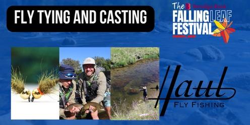 Fly Tying and Casting Workshop with Haul Fly Fishing at Falling Leaf Festival