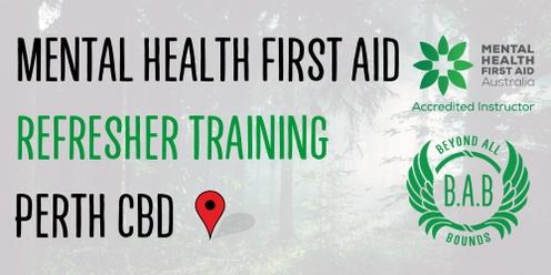 Standard Mental Health First-Aid Refresher