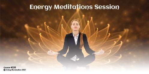 Energy Cleansing Meditation Sessions (#220 @LED)- Online!