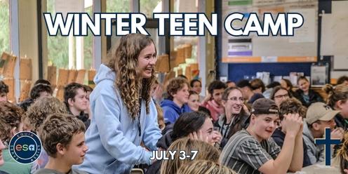 2024 ESA Winter Teen Camp