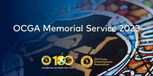 OCGA Community Memorial Service 2023