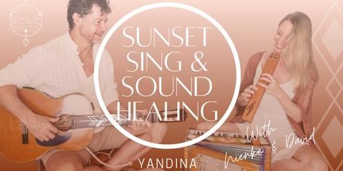 Sunset Sing & Sound Healing with Nienke & David - Yandina