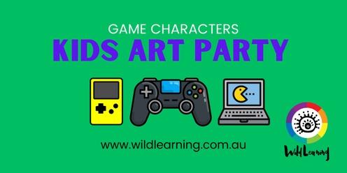 Kids Art Party! Game Characters