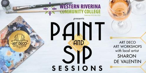 Paint & Sip Sessions