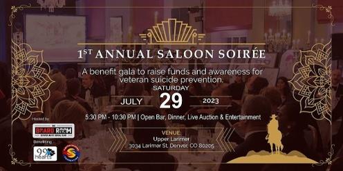🇺🇸 1st Annual Saloon Soirée - Benefiting Veteran Suicide Prevention 🇺🇸