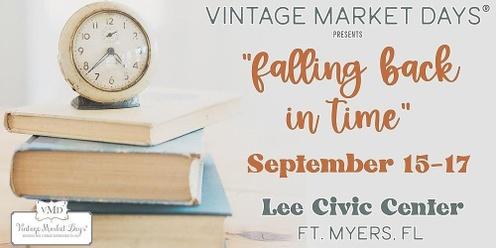 Vintage Market Days® S Gulf Coast FL Fall Event "Falling Back in Time"