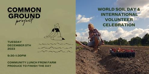 World Soil Day & International Volunteer Celebration 