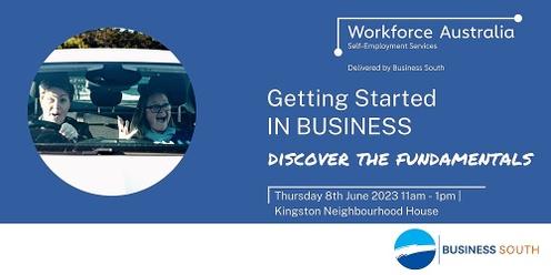 Getting Started in Business - In Person Workshop