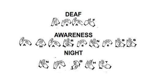 Deaf Awareness Night
