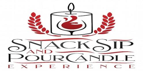Snack Sip and Pour Candle Experience!