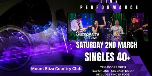 Single Over 40 | Live Music | House Party | Mornington Peninsula | Finger Food | Pool Table | Games