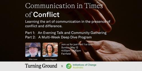 Communication in Times of Conflict 