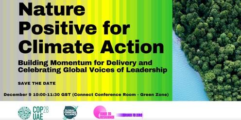 Nature Positive for Climate Action
