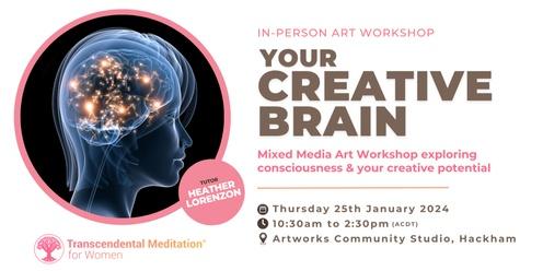 Your Creative Brain - Mixed Media Art Workshop