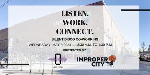Silent Disco Co-Working: Improper City
