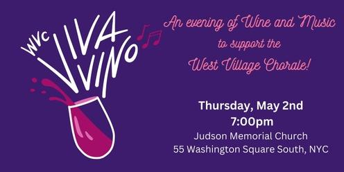 West Village Chorale presents "Viva Vino 2024"