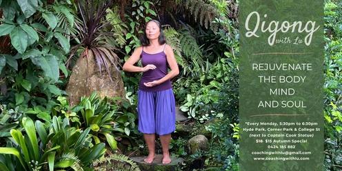 Qigong with Lu | Mondays 5:30pm to 6:30pm @ Hyde Park