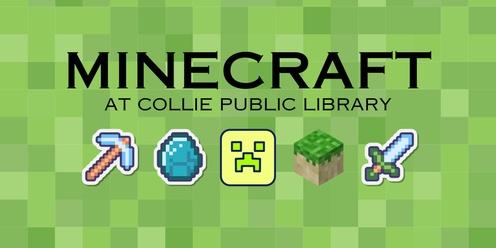 Minecraft Free Play at Collie Public Library