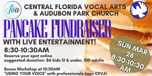 CFVA & Audubon Park Church Pancake Breakfast Fundraiser 