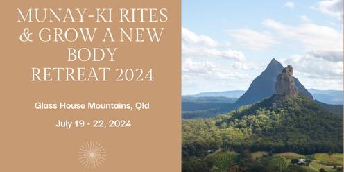 Munay-Ki Rites & Grow A New Body Retreat in the Glass House Mountains | July 19 - 22, 2024