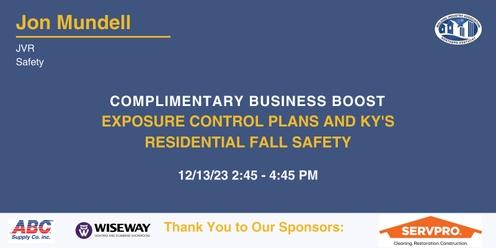 Super CE Day - Exposure Control Plans and KY's Residential Fall Safety