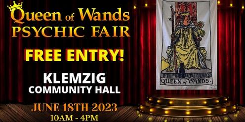 Queen of Wands Psychic Fair - At Klemzig!