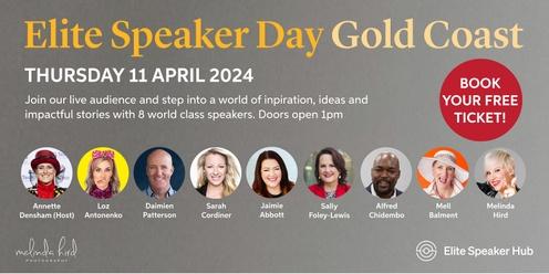 Elite Speaker Showreel Day - Gold Coast 