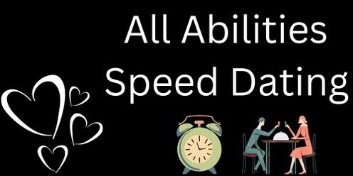 All Ability Disability - Speed Dating Evening