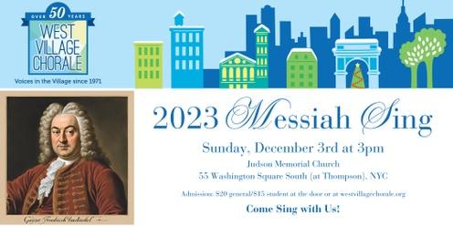 West Village Chorale 2023 "Messiah" Sing