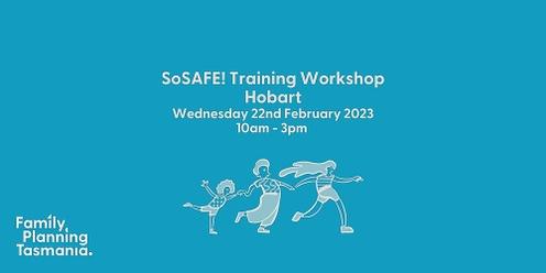 SoSAFE! Professional Learning Workshop - Hobart