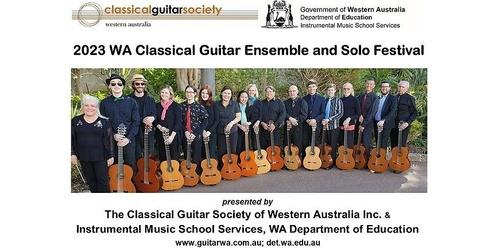 2023 WA Classical Guitar (Ensemble & Solo) Festival