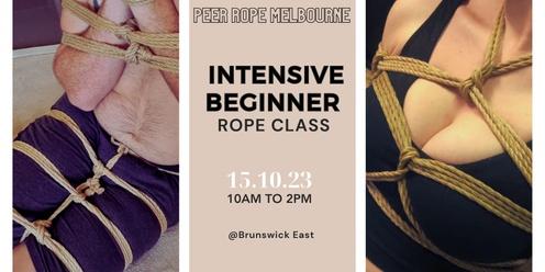 Intensive Beginner Class - Peer Rope Melbourne