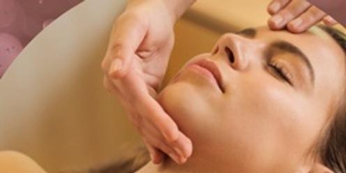 Face reading and pressure point massage