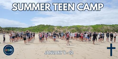 2024 ESA Summer Teen Camp