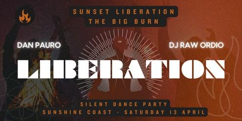 Sunshine Coast | Sunset Liberation | Dan Pauro & DJ Raw Ordio | Saturday 13 April 
