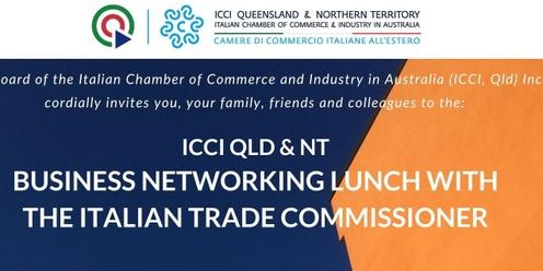 ICCI QLD&NT Business Networking Lunch with Italian Trade Commissioner