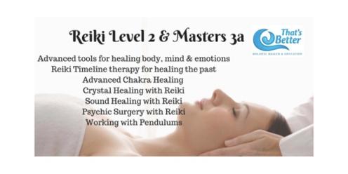 Reiki Course Level 2 & ART 3a Masters. 27-28 April