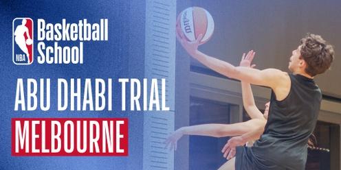 Melbourne Trial for Abu Dhabi Tournament hosted by NBA Basketball School Australia