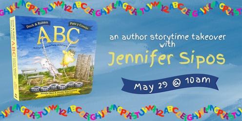 An Author Storytime Takeover: Jennifer Sipos