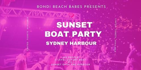  Bondi Beach Babes Sunset Boat Party 